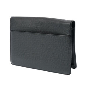 Louis Vuitton Selenga Bag Ardoise Taiga Shoulder Leather